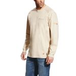 Picture of Ariat 10022328 FR AIR CREW LS T-SHRT