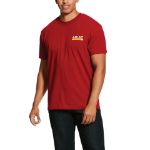 Picture of Ariat 10030302 REBAR COTTON STRONG ROUGHNECK GRAPHIC SS T-SHRT