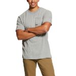 Picture of Ariat 10030328 REBAR COTTON STRONG AMERICAN GRIT GRAPHIC SS T-SHRT.