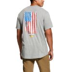 Picture of Ariat 10030328 REBAR COTTON STRONG AMERICAN GRIT GRAPHIC SS T-SHRT.