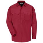 Picture of Bulwark® SLW2RD Men's Midweight Excel FR® ComforTouch® Work Shirt