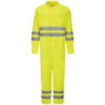 Picture of Bulwark® CMD8 Men's Lightweight FR Hi-Visibility Deluxe Coverall with Reflective Trim