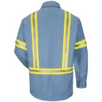 Picture of Bulwark® SLDT Men's Midweight FR Enhanced Visibility Uniform Shirt