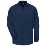 Picture of Bulwark® SLW2NV Men's Midweight Excel FR® ComforTouch® Work Shirt