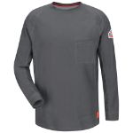 Picture of Bulwark® QT32CH iQ Series® Comfort Knit Men's FR Long Sleeve T-Shirt