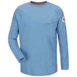 Picture of Bulwark® QT32BL iQ Series® Comfort Knit Men's FR Long Sleeve T-Shirt