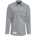 Picture of Bulwark® SLW2SV Men's Midweight Excel FR® ComforTouch® Work Shirt