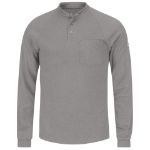 Picture of Bulwark® SML2GY Men's Lightweight FR Henley