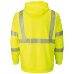 Picture of Bulwark® SMH4 Men's Fleece FR Hi-Visibility Pullover Hooded Sweatshirt