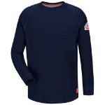 Picture of Bulwark® QT32DB iQ Series® Comfort Knit Men's FR Long Sleeve T-Shirt