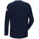 Picture of Bulwark® QT32DB iQ Series® Comfort Knit Men's FR Long Sleeve T-Shirt