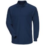 Picture of Bulwark® SMP2NV Men's Classic Lightweight FR Long Sleeve Polo