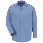 Picture of Bulwark® SMS2LB Men's Midweight FR Pocketless Concealed-Gripper Work Shirt