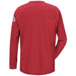 Picture of Bulwark® QT32RD iQ Series® Comfort Knit Men's FR Long Sleeve T-Shirt