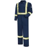 Picture of Bulwark® CTBANV Men's Premium Coverall with Reflective Trim