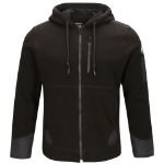 Picture of Bulwark® SMH8 Men's Front Zip Modacrylic Blend Fleece Hoodie