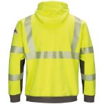 Picture of Bulwark® SMB4 Men's Hi-Visibility Color Block Pullover Fleece Sweatshirt