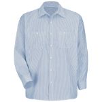 Picture of Red Kap® SL10 Men's Long Sleeve Industrial Stripe Work Shirt