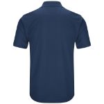 Picture of Red Kap® SK96NV Men's Short Sleeve Performance Knit® Pocketless Core Polo