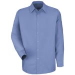 Picture of Red Kap® SP16LB Men's Long Sleeve Specialized Pocketless Work Shirt