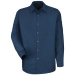 Picture of Red Kap® SP16NV Men's Long Sleeve Specialized Pocketless Work Shirt