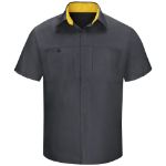 Picture of Red Kap® SY42CY Men's Short Sleeve Performance Plus Shop Shirt with OilBlok Technology