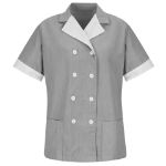 Picture of Red Kap® 9S03BK Women's Double-Breasted Lapel Tunic