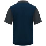 Picture of Red Kap® SK56NC Men's Short Sleeve Performance Knit® Color-Block Polo