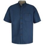 Picture of Red Kap® SC64 Men's Short Sleeve Cotton Contrast Dress Shirt