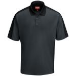 Picture of Red Kap® SK54CB Men's Short Sleeve Performance Knit® Two-Tone Polo