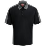 Picture of Red Kap® SK54BG Men's Short Sleeve Performance Knit® Two-Tone Polo