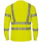 Picture of Red Kap® SVY3 Long Sleeve Hi-Visibility T-Shirt, Type R Class 3