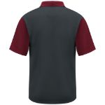 Picture of Red Kap® SK56CU Men's Short Sleeve Performance Knit® Color-Block Polo