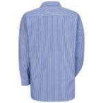 Picture of Red Kap® SP10BW Men's Long Sleeve Industrial Striped Work Shirt