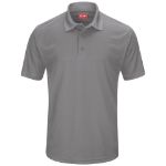 Picture of Red Kap® SK96GY Men's Short Sleeve Performance Knit® Pocketless Core Polo