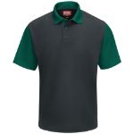 Picture of Red Kap® SK56CH Men's Short Sleeve Performance Knit® Color-Block Polo