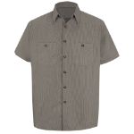 Picture of Red Kap® SP20KB Men's Short Sleeve Microcheck Uniform Shirt