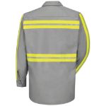 Picture of Red Kap® SP14-EHV Long Sleeve Enhanced Visibility Industrial Work Shirt