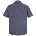 Picture of Red Kap® SP20EX Men's Short Sleeve Microcheck Uniform Shirt