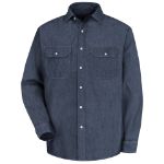 Picture of Red Kap® SD78 Men's Long Sleeve Deluxe Denim Shirt