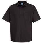 Picture of Red Kap® SK02BK Men's Short Sleeve Spun Polyester Pocket Polo