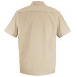 Picture of Red Kap® SP26LT Men's Short Sleeve Specialized Pocketless Work Shirt