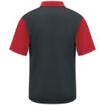 Picture of Red Kap® SK56CR Men's Short Sleeve Performance Knit® Color-Block Polo