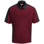 Picture of Red Kap® SK54UC Men's Short Sleeve Performance Knit® Two-Tone Polo