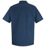 Picture of Red Kap® SP26NV Men's Short Sleeve Specialized Pocketless Work Shirt