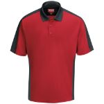 Picture of Red Kap® SK54RC Men's Short Sleeve Performance Knit® Two-Tone Polo