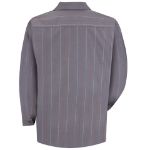 Picture of Red Kap® SP14CR Men's Long Sleeve Industrial Stripe Work Shirt