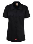 Picture of Dickies® FS57BK Women's Short-Sleeve Traditional Work Shirt