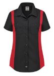 Picture of Dickies® L24SBR Women's Short-Sleeve Industrial Color Block Shirt