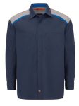 Picture of Dickies® L607 Men's Tricolor Long-Sleeve Shop Shirt